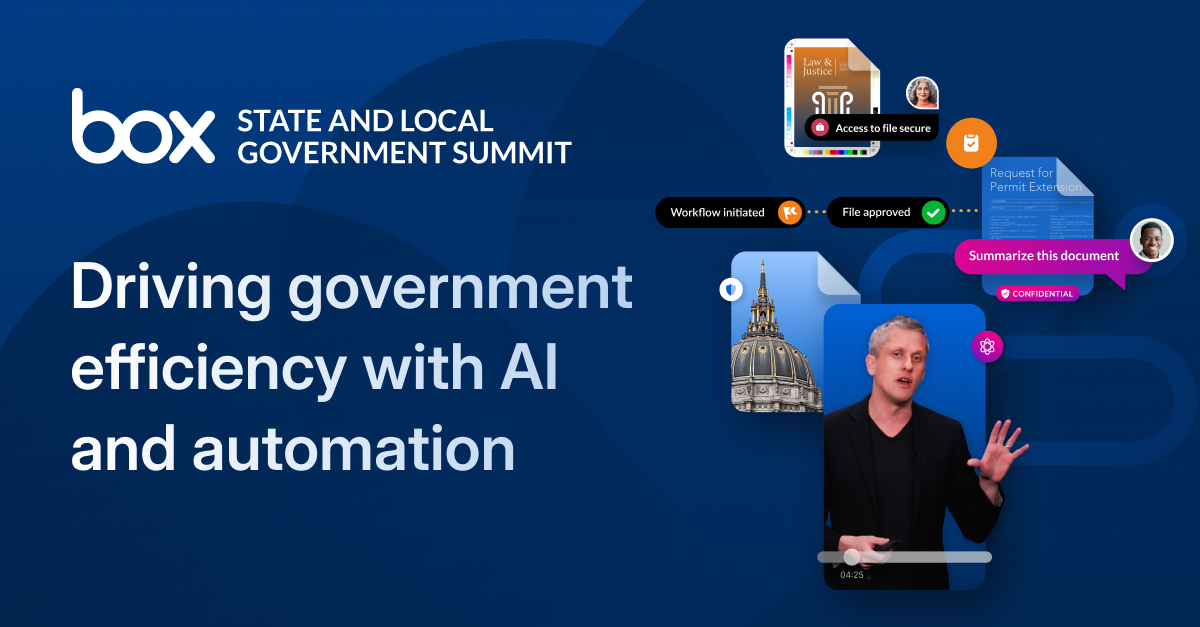 Highlights from the Box State and Local (SLED) Government Virtual ...